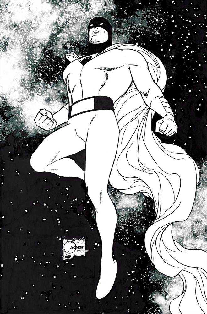 Space Ghost #2 Cover X 7 Copy Foc Variant Edition Quesada Black & White Virgin
