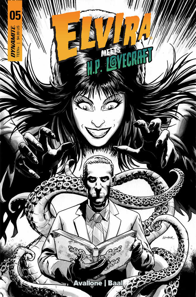 Elvira Meets Hp Lovecraft #5 Cover I 7 Copy Foc Variant Edition Baal Line