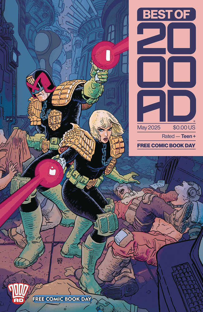 Best Of 2000 AD Free Comic Book Day 2025