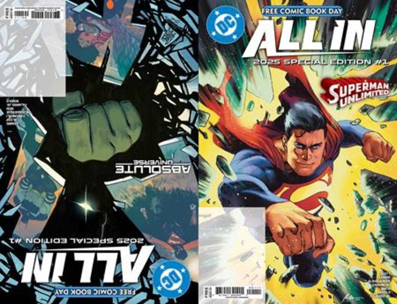 DC All In Absolute Universe 2025 Free Comic Book Day Special Edition