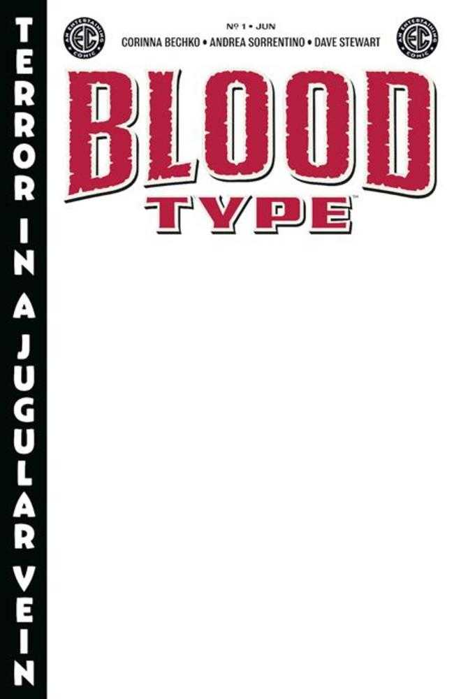 EC Blood Type #1 Cover H Blank Sketch (Mature)