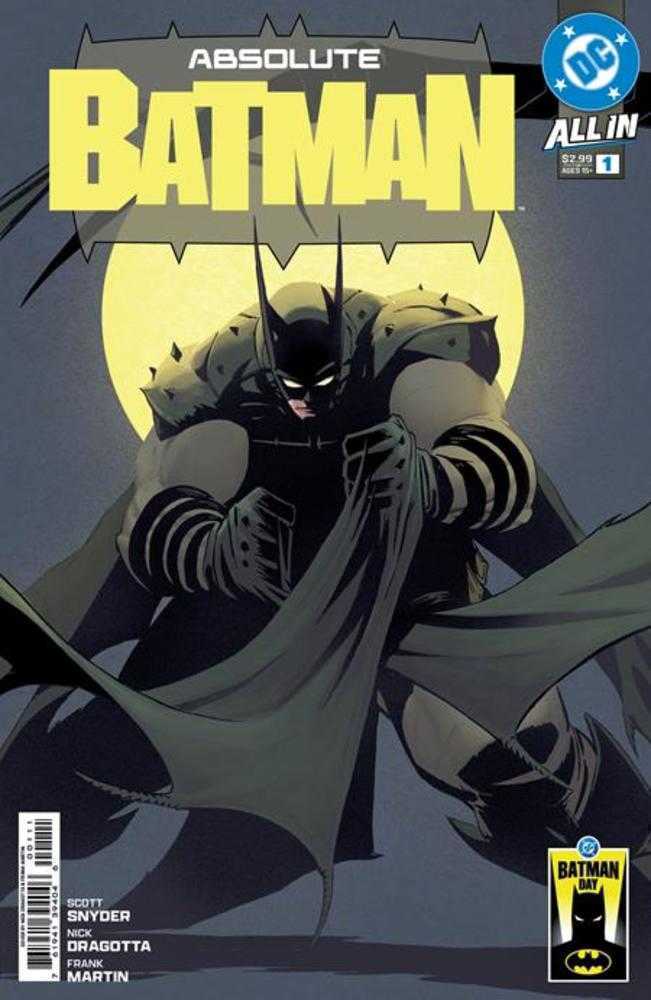 Absolute Batman #1 Cover A Nick Dragotta Batman Day 2025 Edition