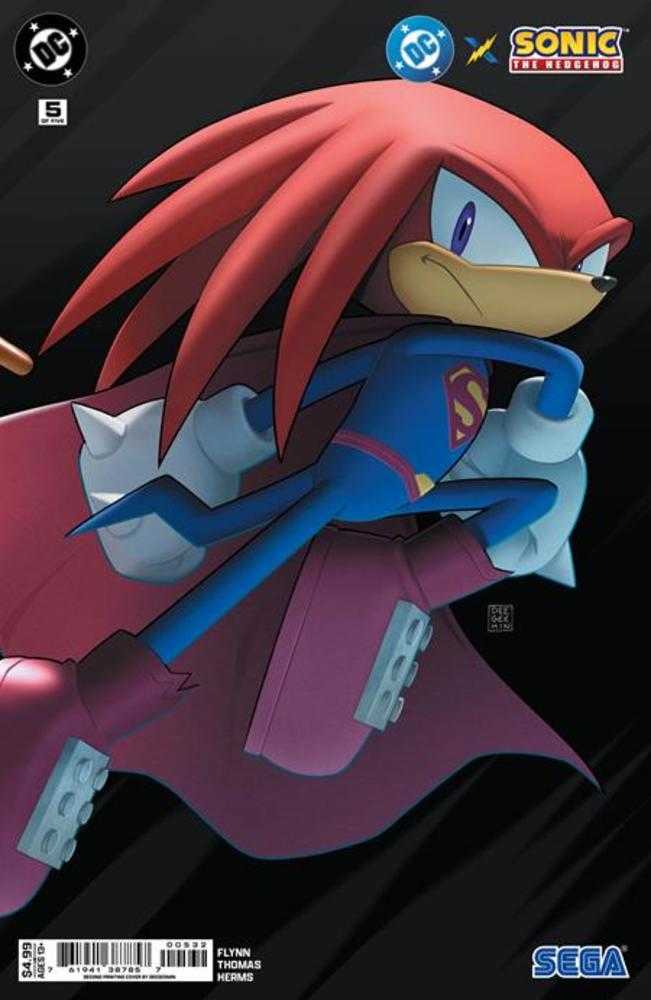 DC X Sonic The Hedgehog 5 issue Deegeemin Connecting Bundle