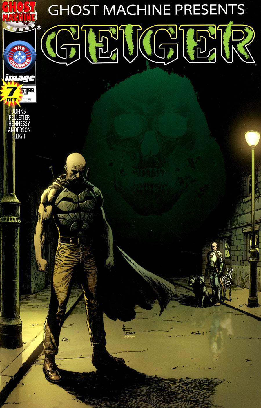 Geiger #7 (2024) Cover A Gary Frank & Brad Anderson Alternate