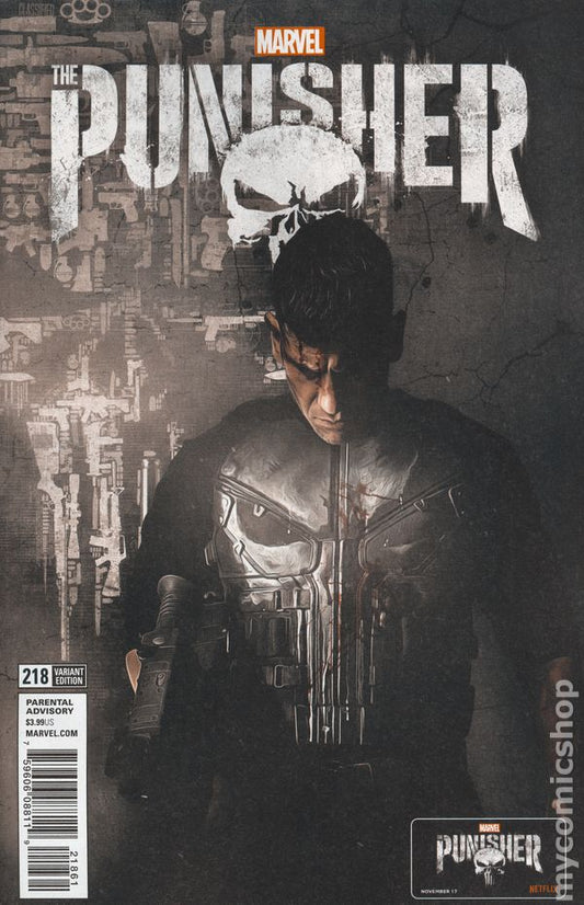 Punisher #218 Netflix Bernthal Variant