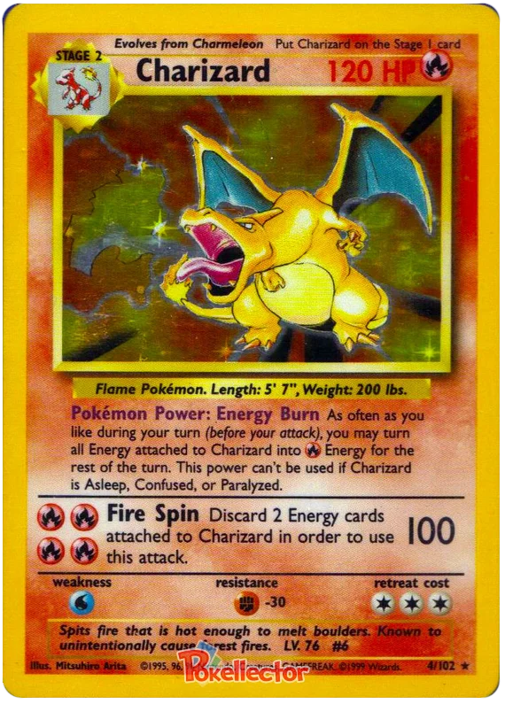Charizard Base Set Celebrations Promo