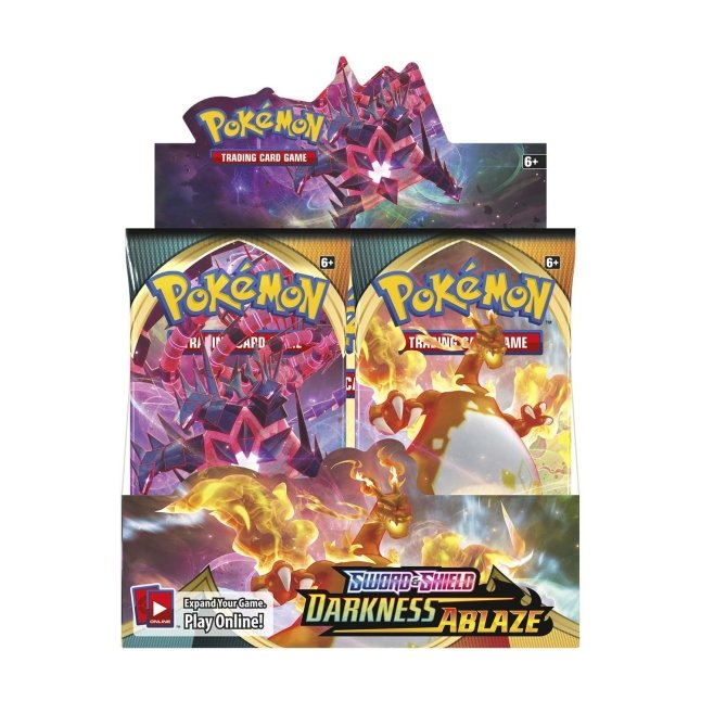 Pokémon TCG: Sword & Shield-Darkness Ablaze Booster Box (36 Packs)