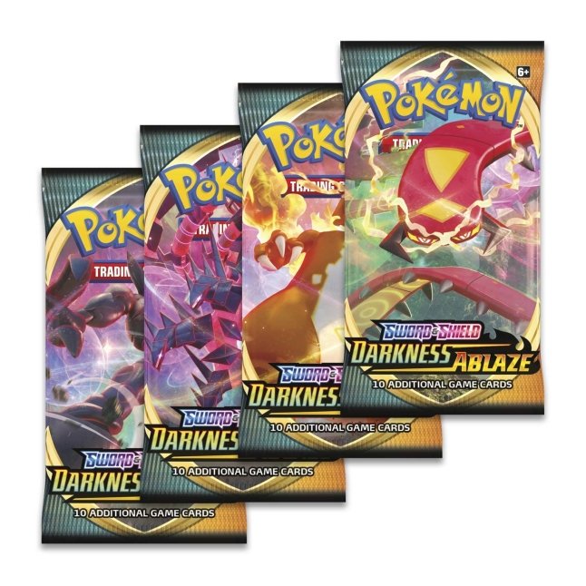 Pokémon TCG: Sword & Shield-Darkness Ablaze Booster Box (36 Packs)