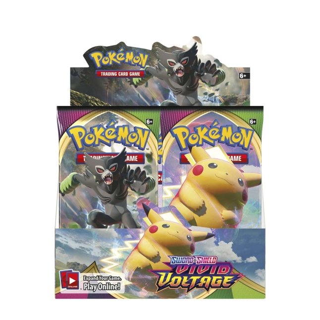 Pokémon TCG: Sword & Shield-Vivid Voltage Booster Box (36 Packs)