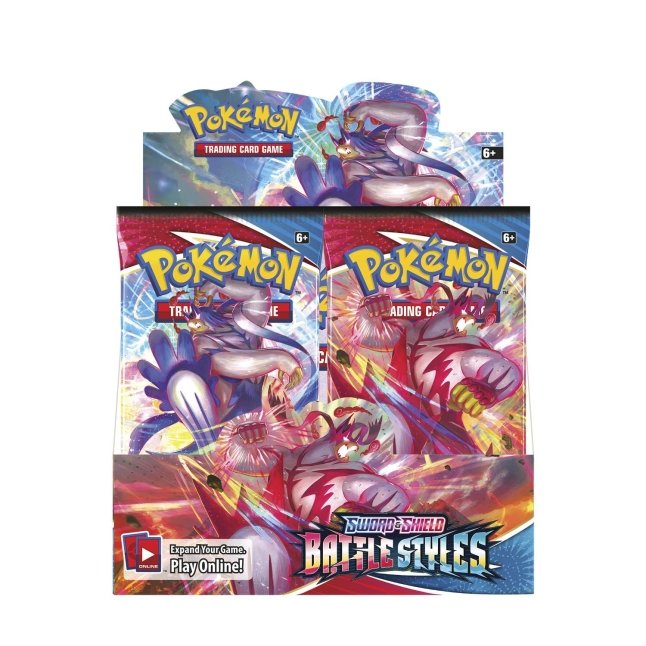 Pokémon TCG: Sword & Shield-Battle Styles Booster Box (36 Packs)