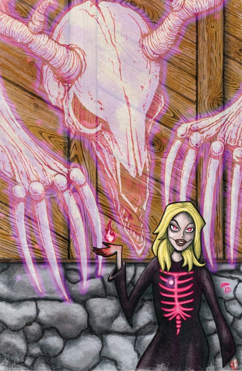 *Pre-Order!* Seven Years in Darkness #1 Year Two Pieces of Nerd Exclusive Virgin Variant