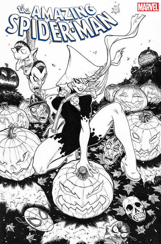 Amazing Spider-Man #14 2nd Print 25 Copy Variant Edition Black & White Mcguinness