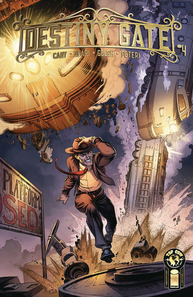 Destiny Gate #4 (Of 4) Cover B Koi Turnbull & John Starr Variant