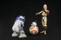 STAR WARS C-3PO & R2-D2 WITH BB-8 ARTFX+ STATUE