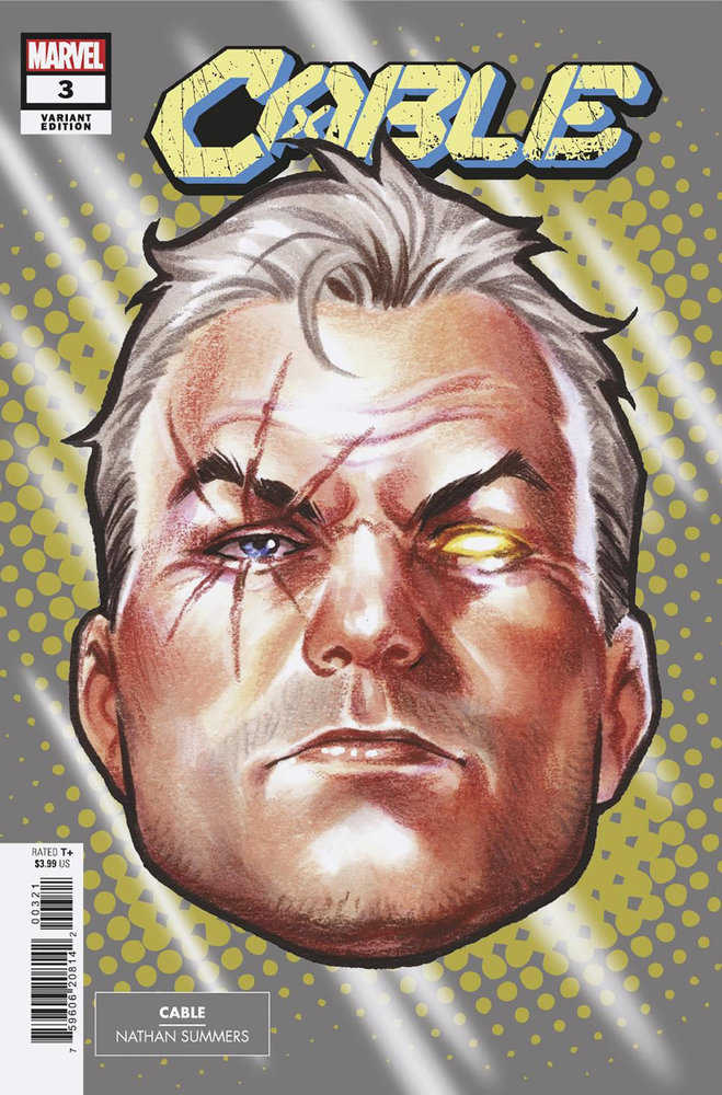 Cable #3 Mark Brooks Headshot Variant [Fhx]