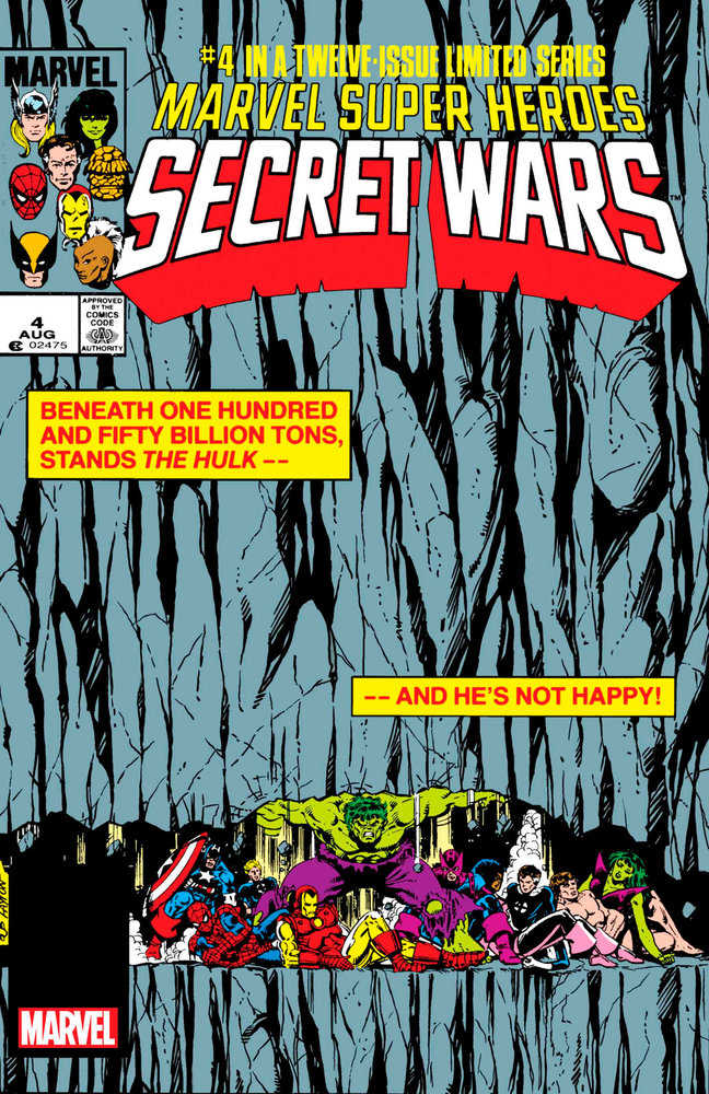 Marvel Super Heroes Secret Wars #4 Facsimile Edition