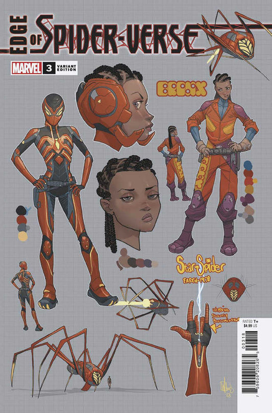 Edge Of Spider-Verse #3 Pete Woods Design Variant