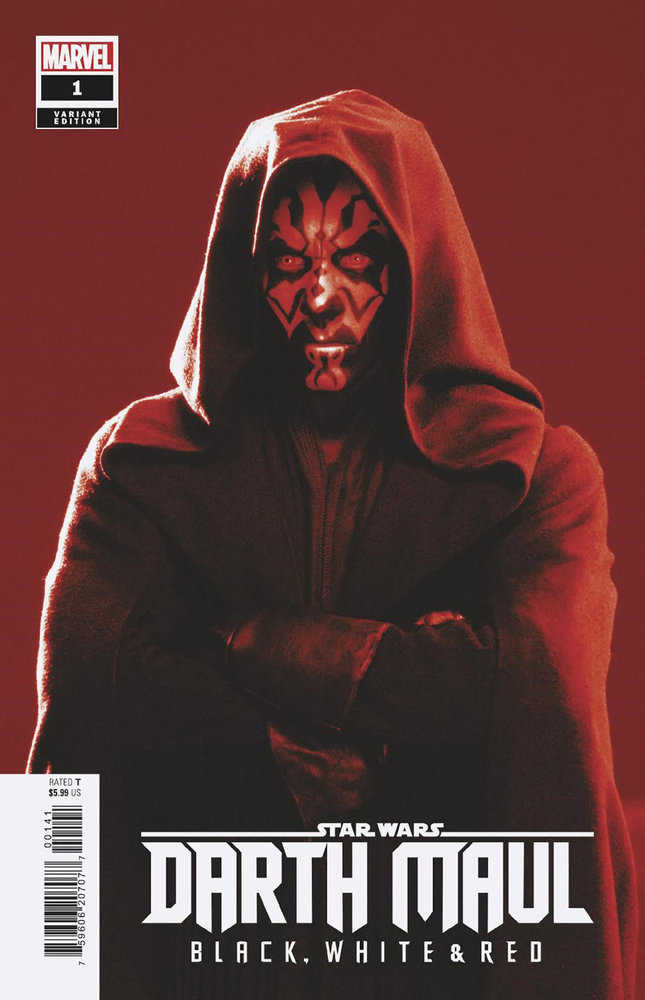 Star Wars: Darth Maul - Black, White & Red #1 Movie Variant