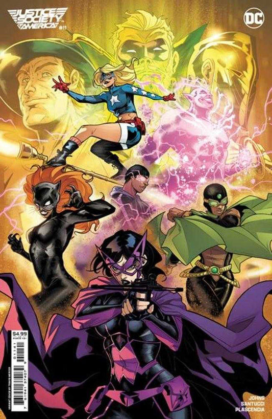 Justice Society Of America #11 (Of 12) Cover C Travis Mercer Card Stock Variant (Res)