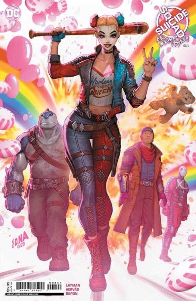 Suicide Squad Kill Arkham Asylum #4 (Of 5) Cover C David Nakayama Card Stock Variant (Mature)