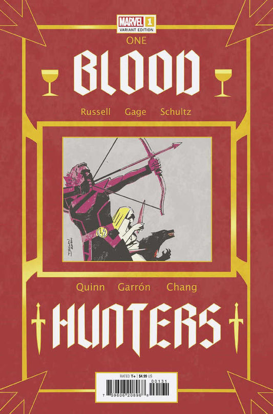 Blood Hunters #1 Declan Shalvey Book Cover Variant [Bh]