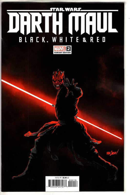 Star Wars: Darth Maul - Black, White & Red #2 David Marquez Variant