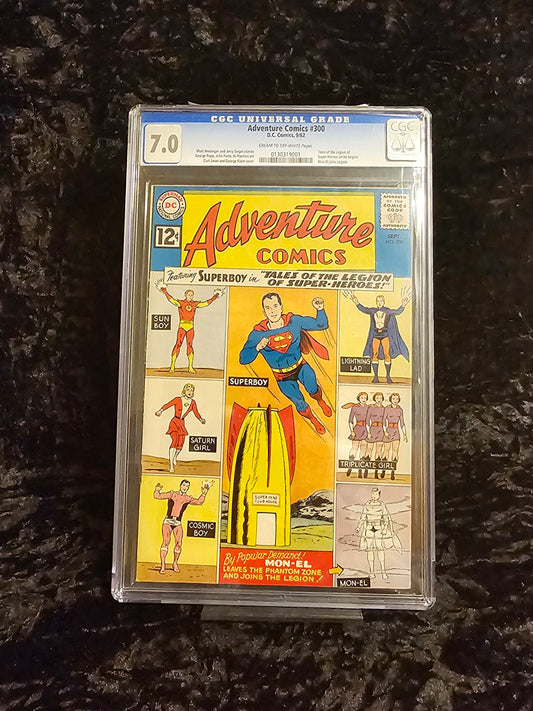 Adventure Comics #300 GCG Graded 7.0 (1962)