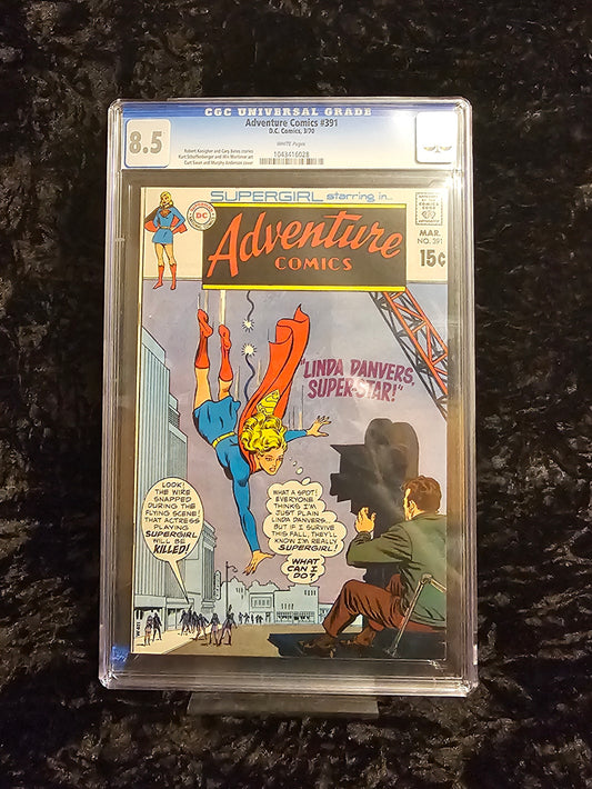 Adventure Comics #391 GCG Graded 8.5 (1970)