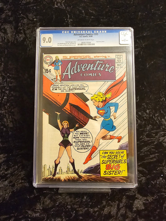 Adventure Comics #385 GCG Graded 9.0 (1969)