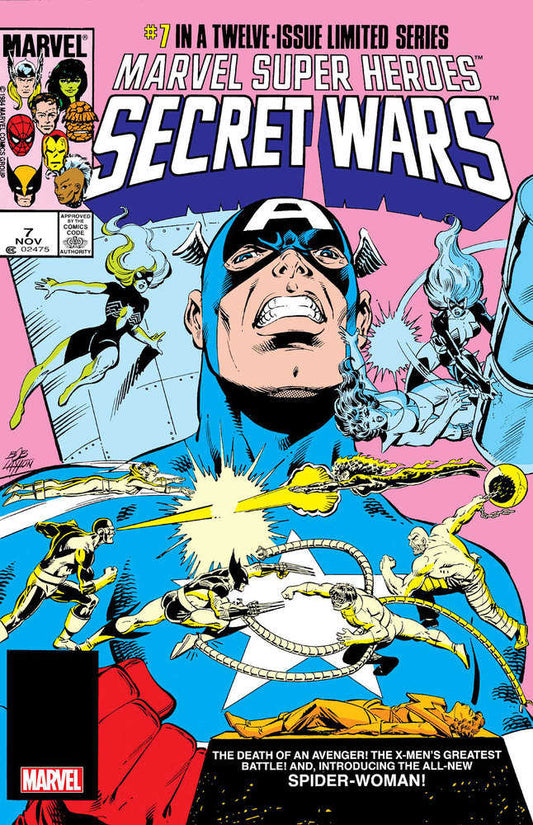 Msh Secret Wars #7 Facsimile Edition