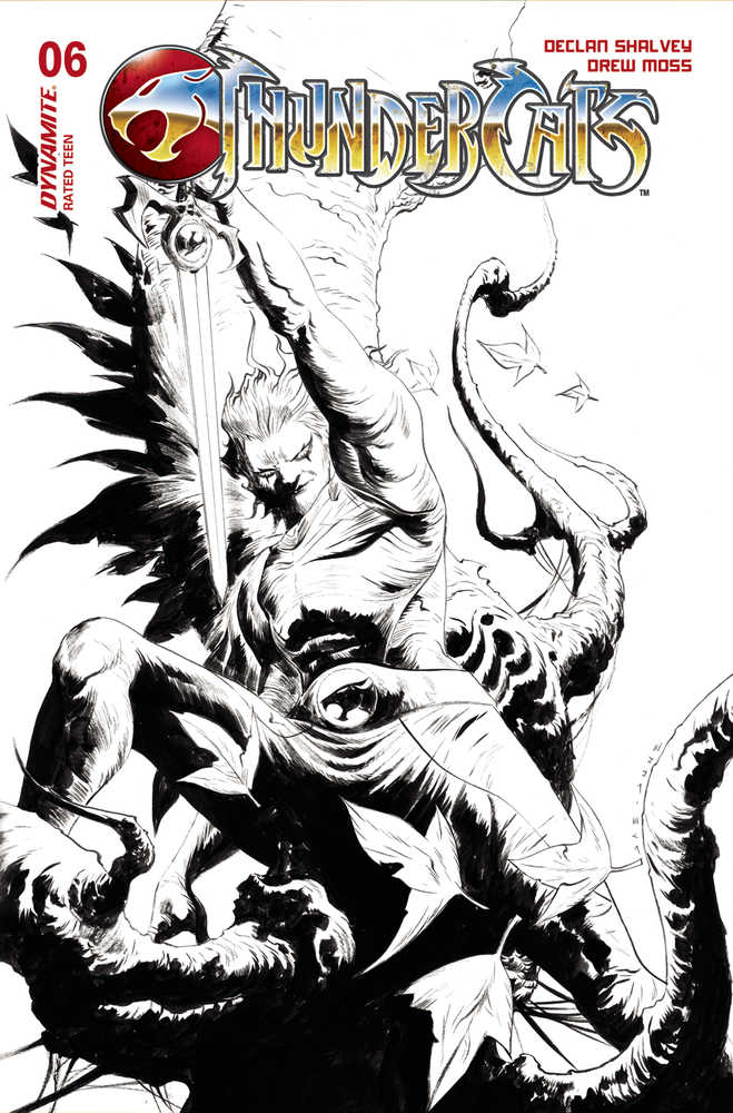 Thundercats #6 Cover S 20 Copy Variant Edition Lee Line Art