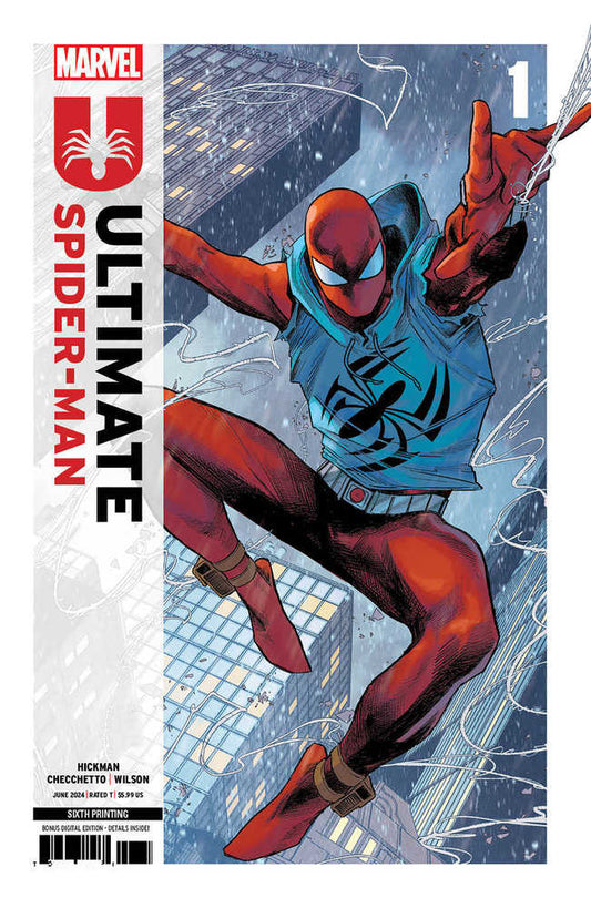 Ultimate Spider-Man #1 Marco Checchetto 6th Printing Variant