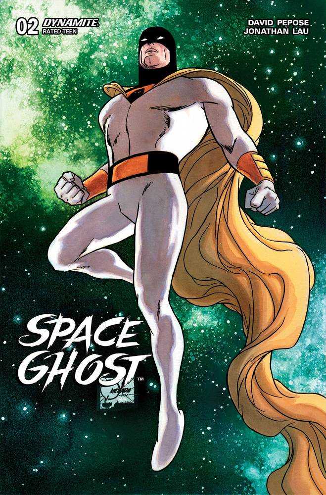 Space Ghost #2 Cover Za 11 Copy Foc Variant Edition Quesada Foil