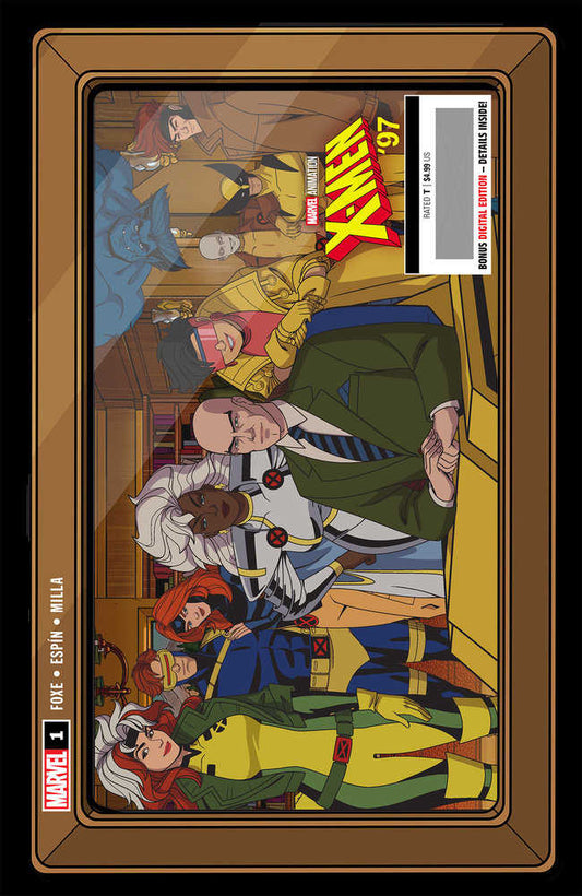 X-Men '97 #1 Marvel Animation 3RD Printing Variant