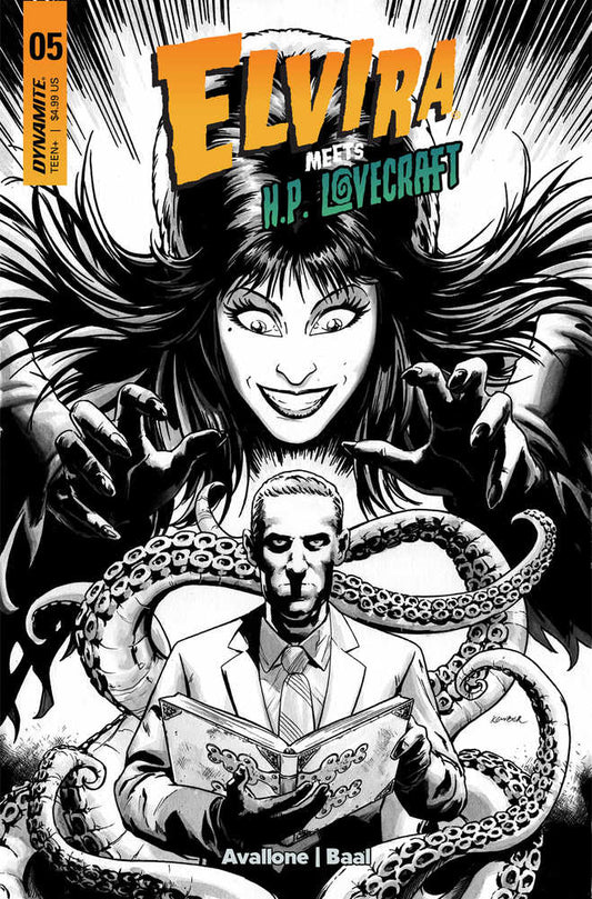 Elvira Meets Hp Lovecraft #5 Cover I 7 Copy Foc Variant Edition Baal Line