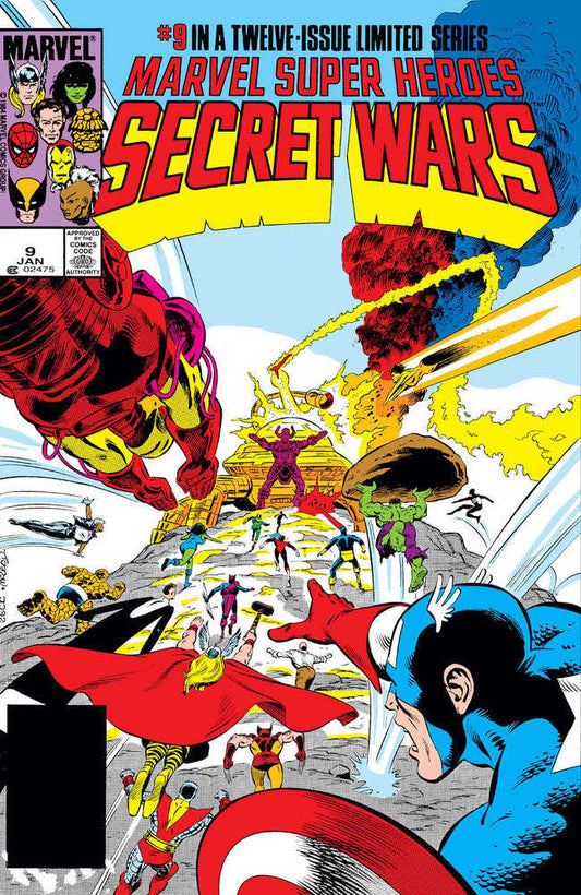 Msh Secret Wars Facsimile Edition #9 Foil Variant