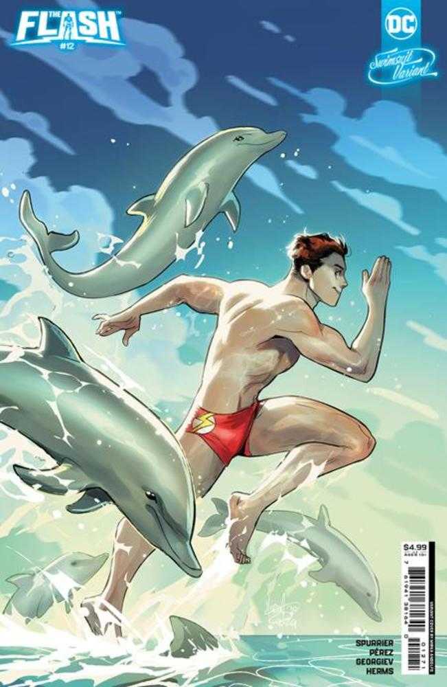 Flash #12 Cover E Mirka Andolfo Swimsuit Card Stock Variant