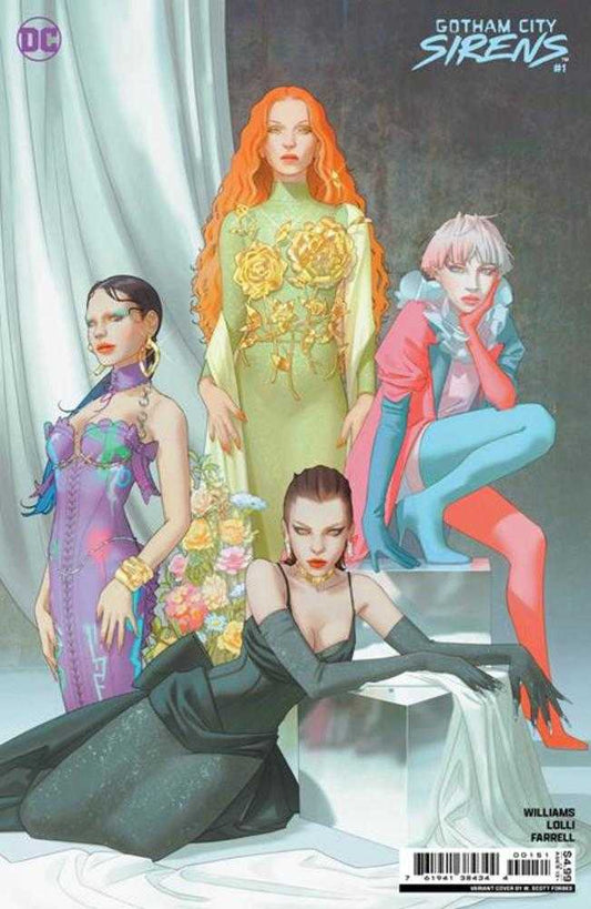 Gotham City Sirens #1 (Of 4) Cover B W Scott Forbes Card Stock Variant