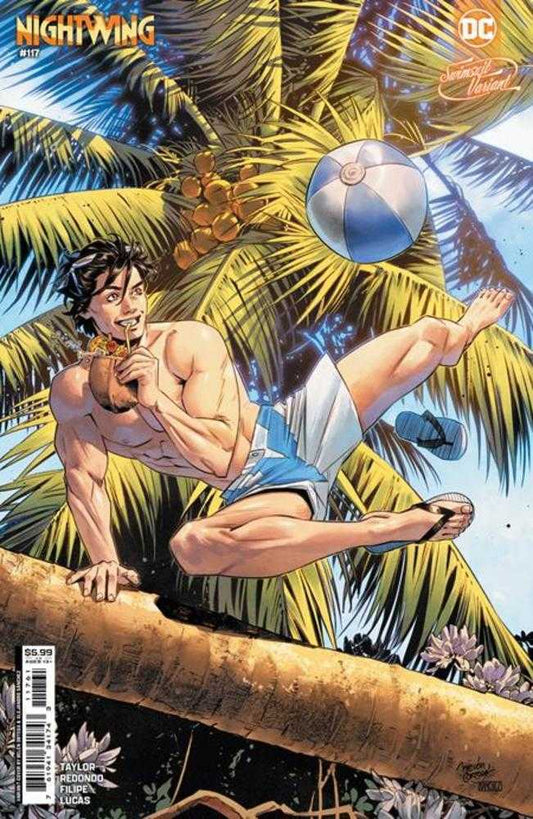 Nightwing #117 Cover E Belen Ortega Swimsuit Card Stock Variant