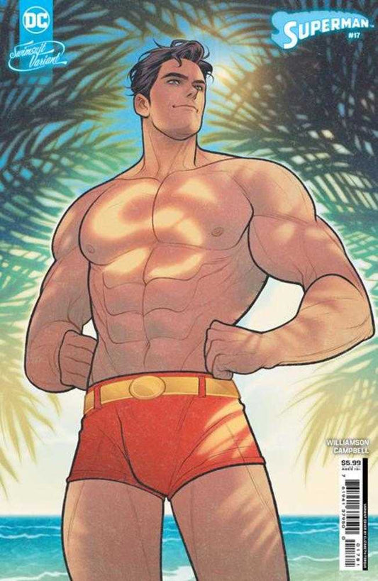 Superman #17 Cover F Elizabeth Torque Swimsuit Card Stock Variant (Absolute Power)