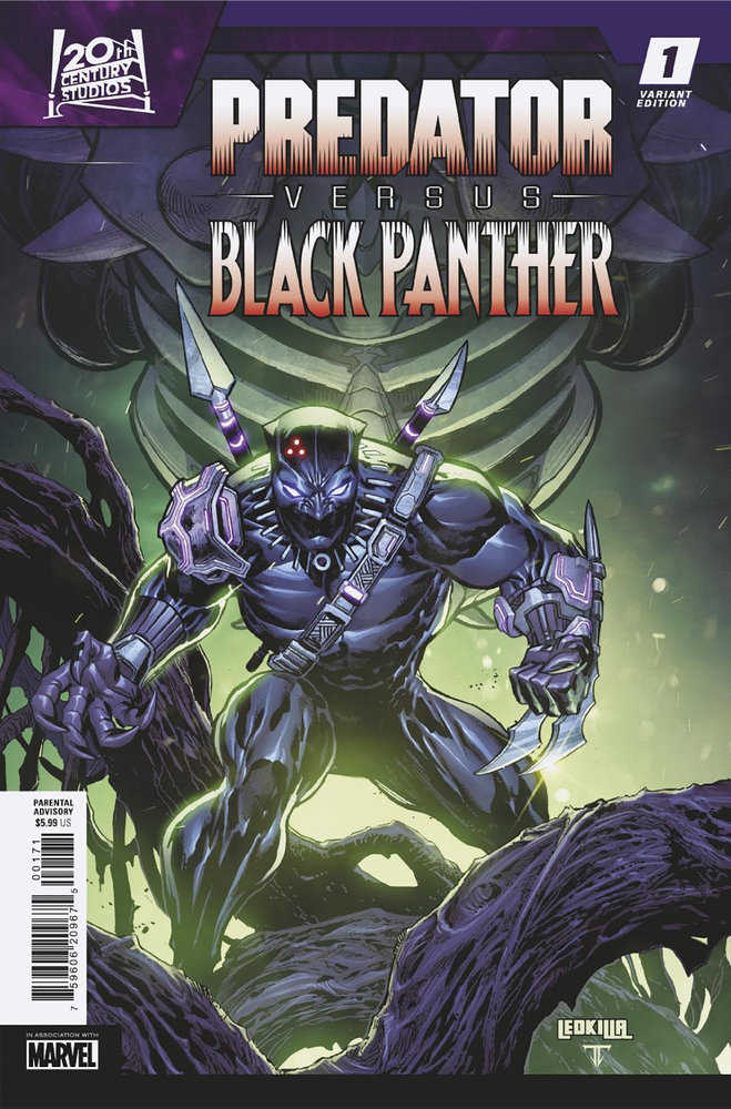 Predator vs. Black Panther #1 Ken Lashley Variant