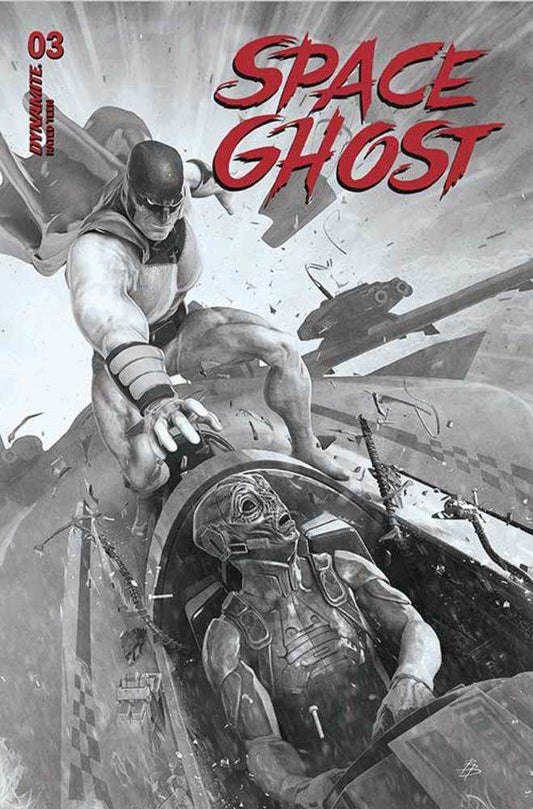 Space Ghost #3 Cover U 5 Copy Foc Variant Edition Barends Black & White