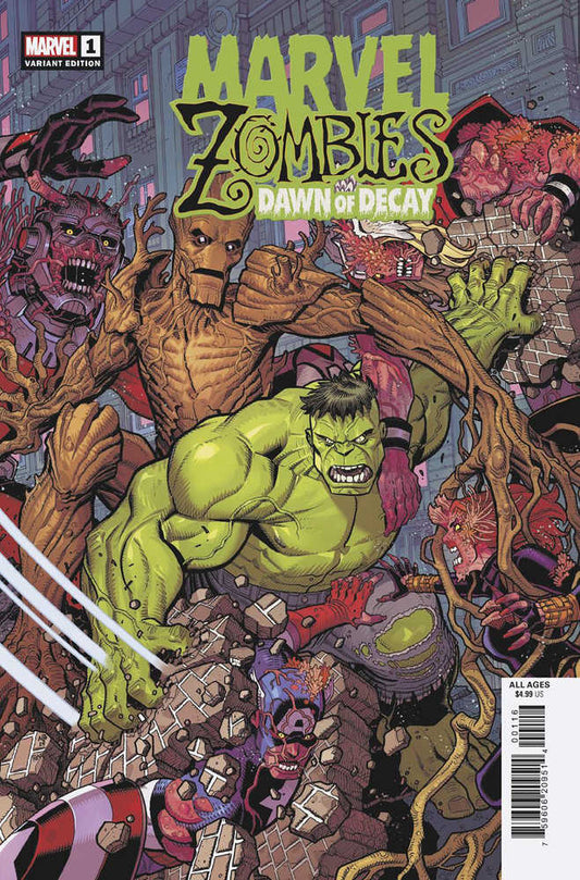 Marvel Zombies: Dawn Of Decay #1 Nick Bradshaw Variant