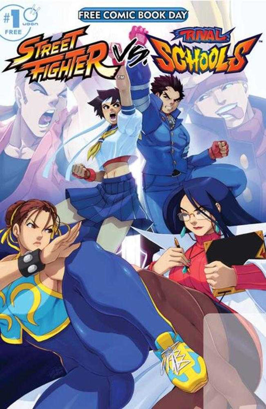 Free Comic Book Day 2025  Street Fighter vs Rivals Schools #1  Special Edition