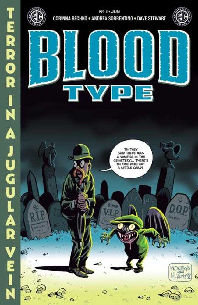 EC Blood Type #1 Cover D 10 Copy Variant Edition EC Homage (Mature)