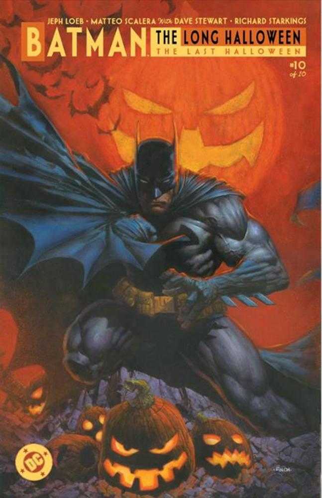 Batman The Long Halloween The Last Halloween #10 (Of 10) Cover D David Finch Card Stock Variant