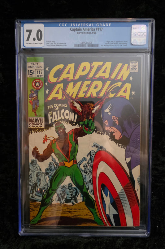 Captain America #117 CGC 7.0