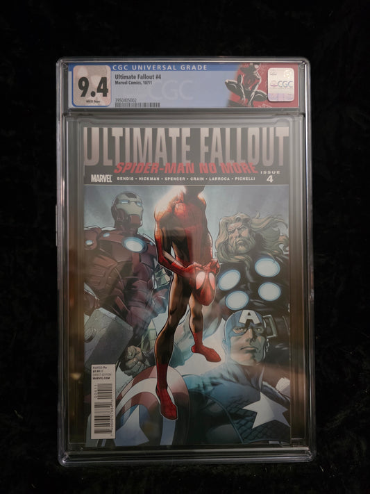 Ultimate Comics Fallout #4 (Of 6) Death of Spider-Man CGC Graded 9.4