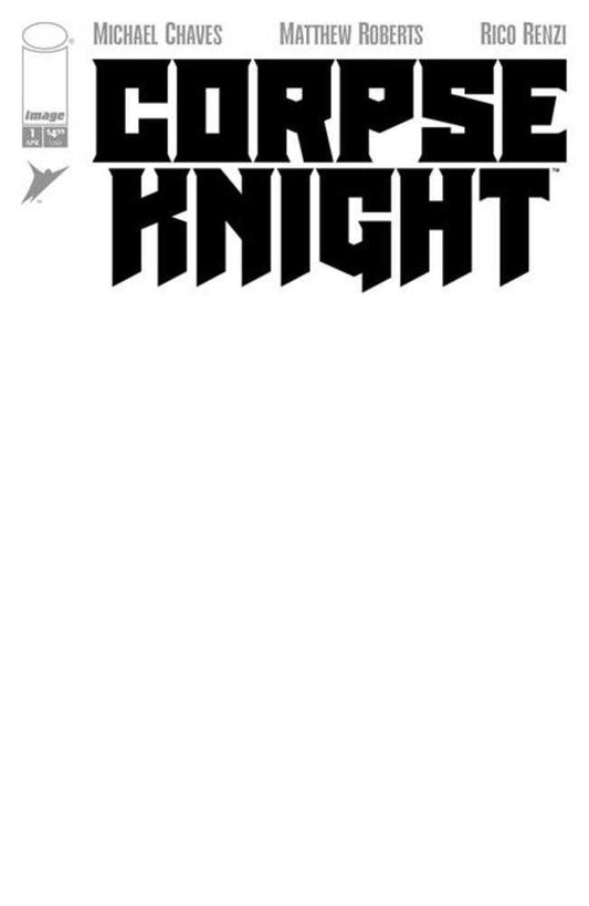 Corpse Knight #1 (Of 6) Cover H Blank Sketch Variant (Mature)