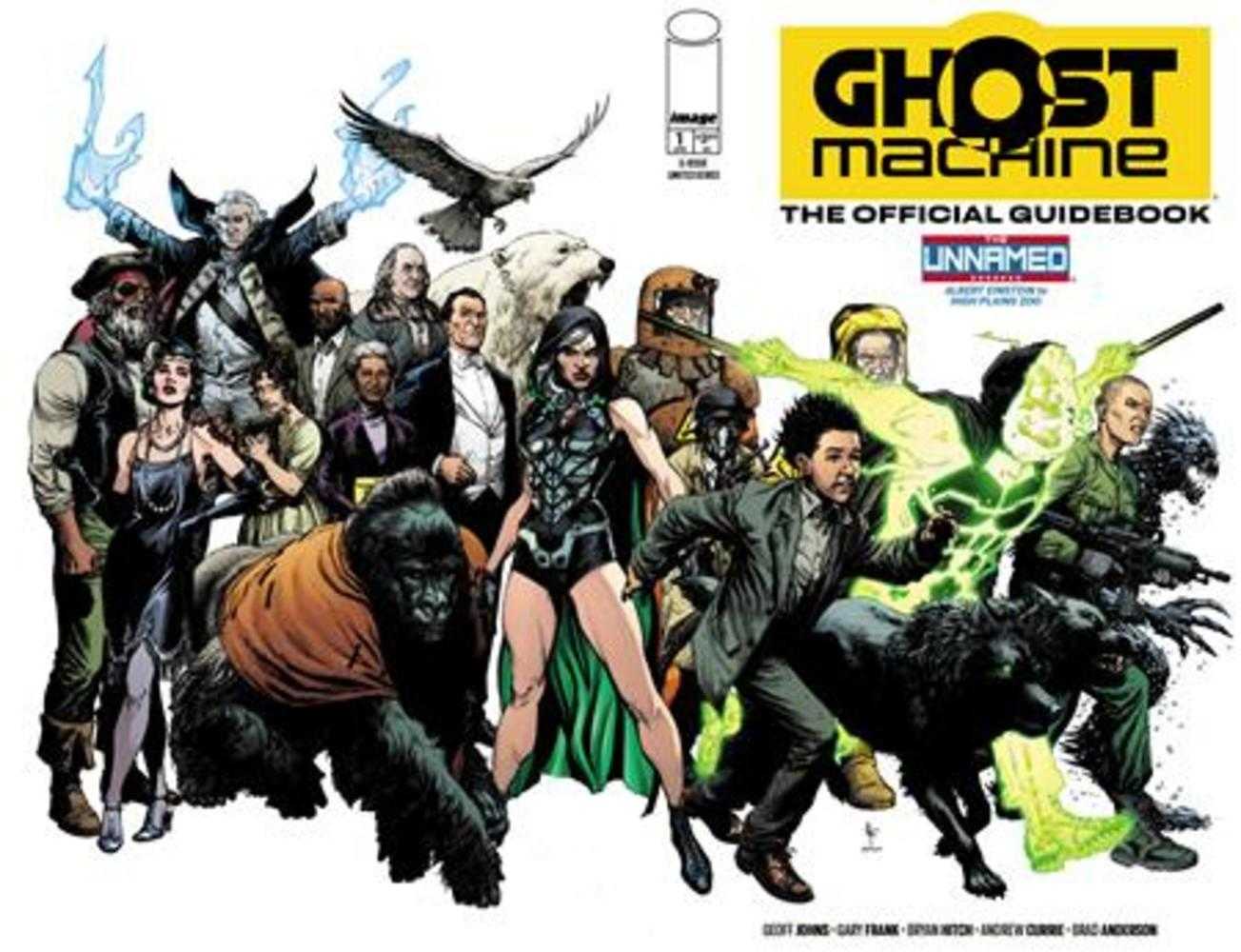 Ghost Machine The Official Guidebook #1 (Of 5) Cover A Gary Frank & Brad Anderson Wraparound